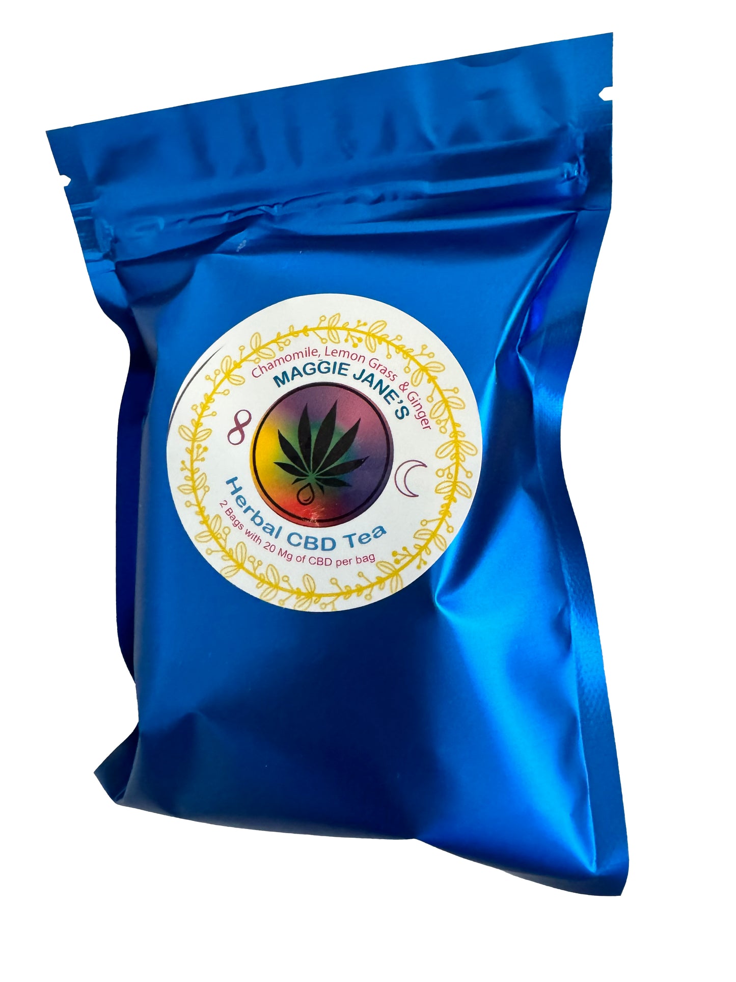 chamomile and lemmon grass cbd tea