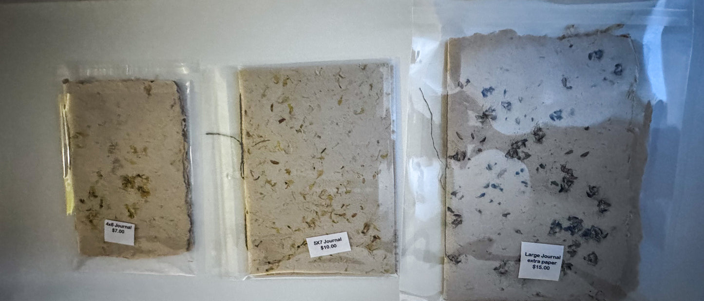 Maggie Jane's Handmade Hemp Journals and Blank Books