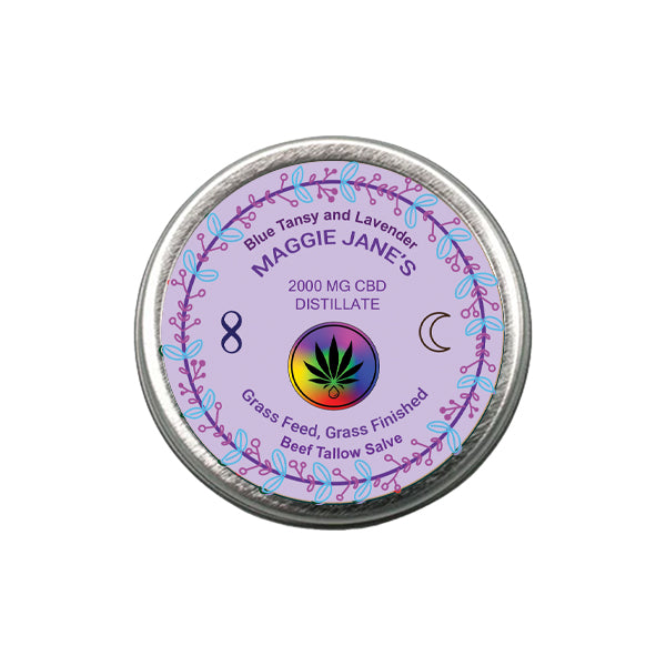 Maggie Jane's Farm: Blue Tansy & Lavender CBD Salve