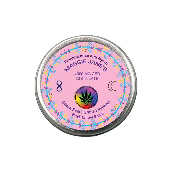 Frankinsence and Myrrh Botanical CBD Salve