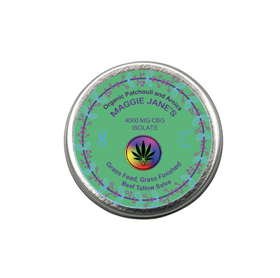 Organic Patchouli Beef Tallow Salve